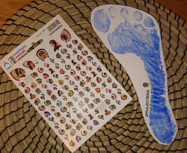 Ilustrační obrázek článku - DÚ pro naše indiány ze II.B - otisk chodidla