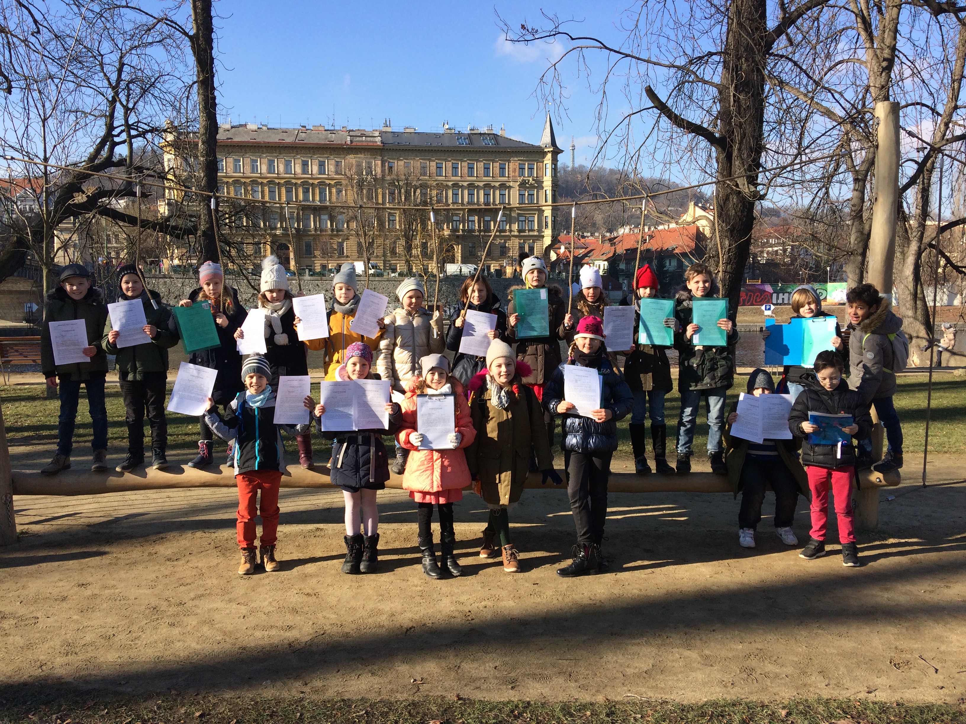 Ilustrační obrázek článku - Lednové foto z III.A