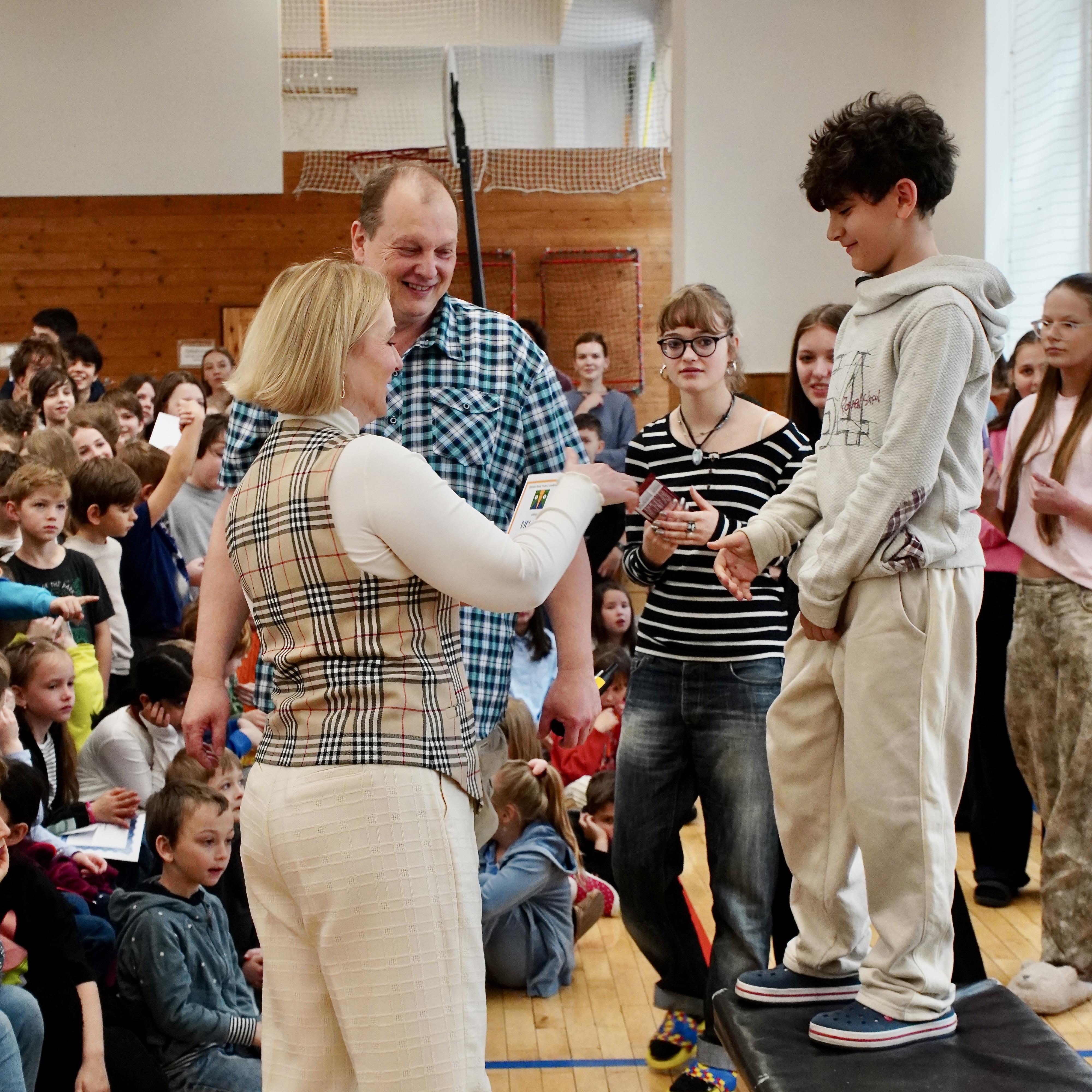 Ilustrační obrázek článku - Vyhlášení Klokan, recitace, Laťka