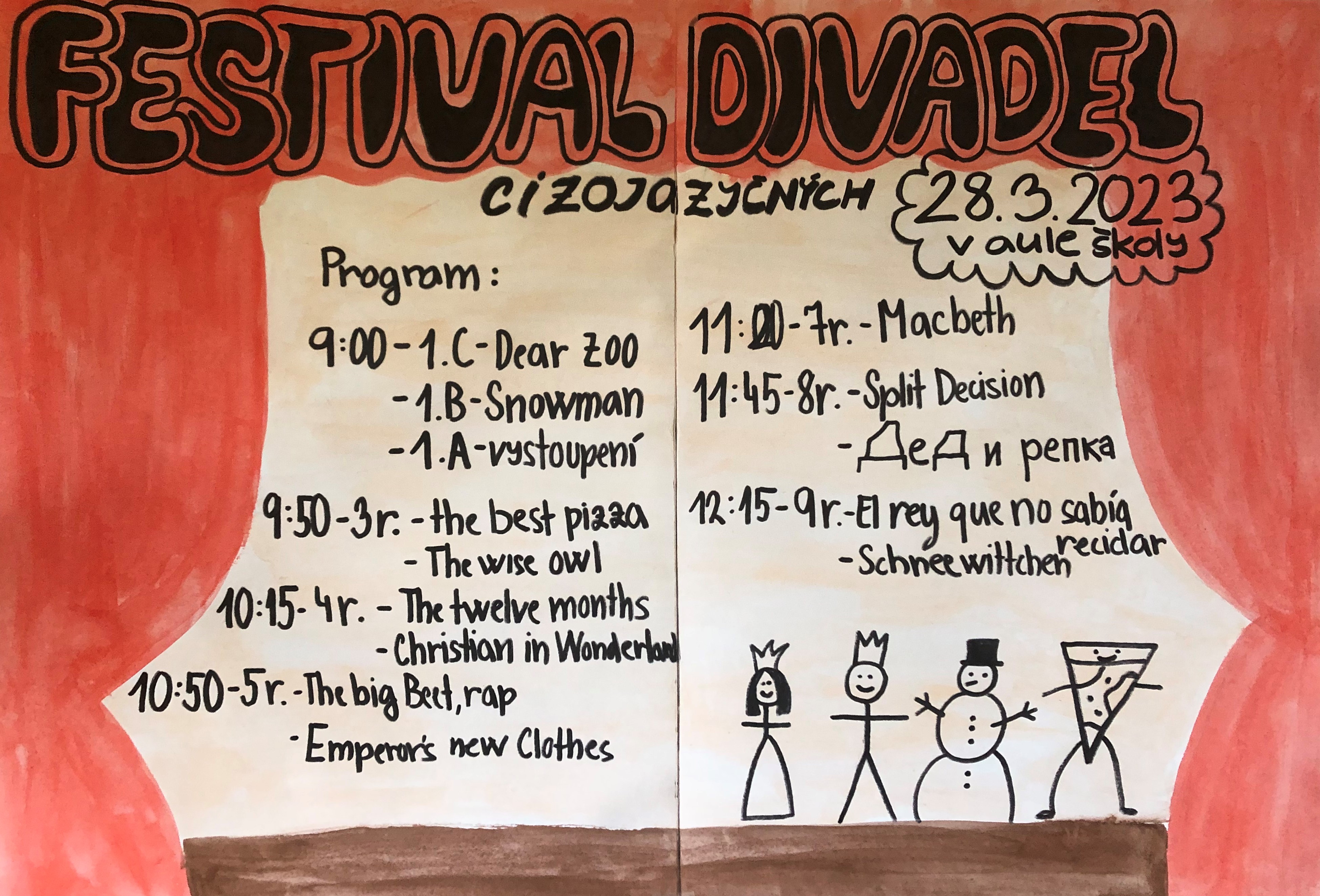 Ilustrační obrázek článku - Festival cizojazyčných divadel