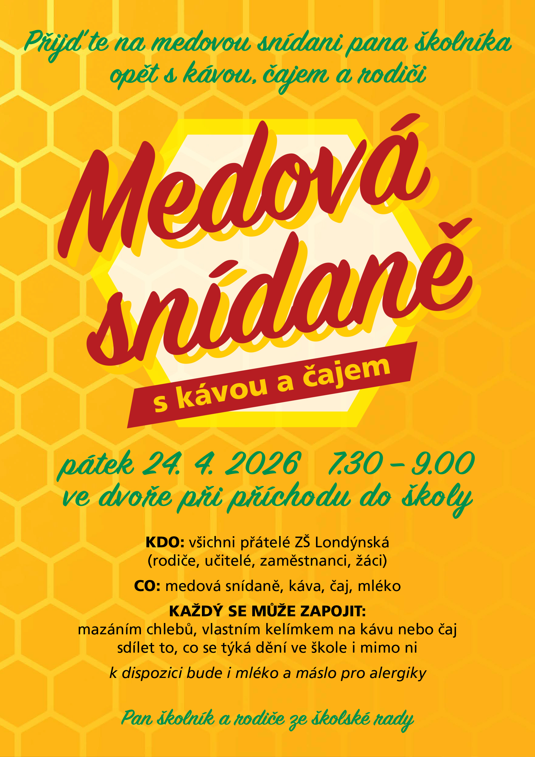 Ilustrační obrázek článku - Medová snídaně